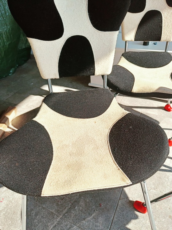 Image 1 of Ensemble de 4 chaises Garriri conçues par Javier Mariscal pour Moroso dans les années 1990.