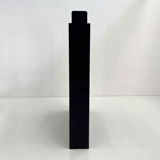Image 1 of Etagère Modulable Noire par Olaf Von Bohr pour Kartell, 1970s