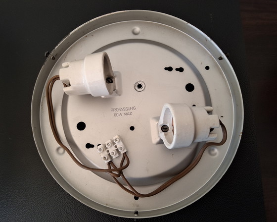 Image 1 of Wunderschöne Deckenleuchte mit Blasenglas, Maison Limburg J60/70 Helena Tynell Stil