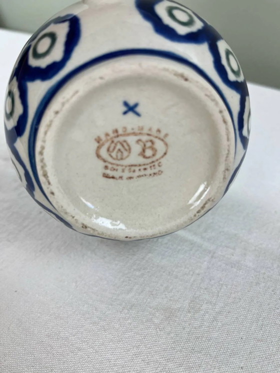 Niederländische Keramik-Milchkanne – Gläser & Karaffe, Porcelain (photo 5 of 5)