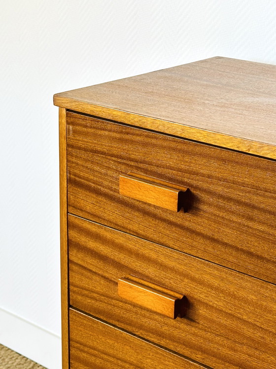 Image 1 of Scandinavian teak chest of drawers, 1960