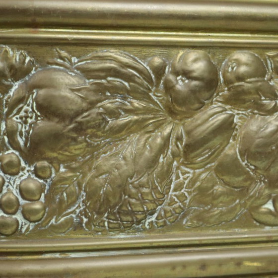 Image 1 of Boîte à fleurs ancienne en cuivre français