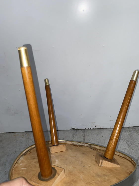 Image 1 of Triangular side table