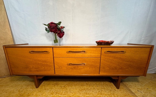 Credenza vintage in teak Portwood | Anni '60, design di metà secolo | Design di ispirazione danese e scandinava. Uno