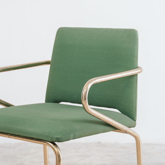 Image 1 of Set 4 Sedie Hollywood Regency Vintage Design Anni 70 Modernariato Chairs