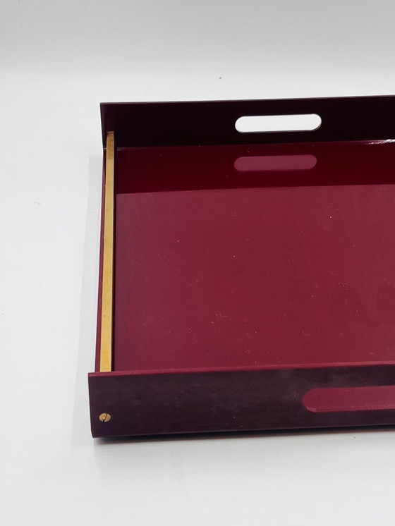 Image 1 of Tablett aus Lucite Maison Mercier