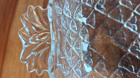 Image 1 of Magnifique bol ananas vintage en verre