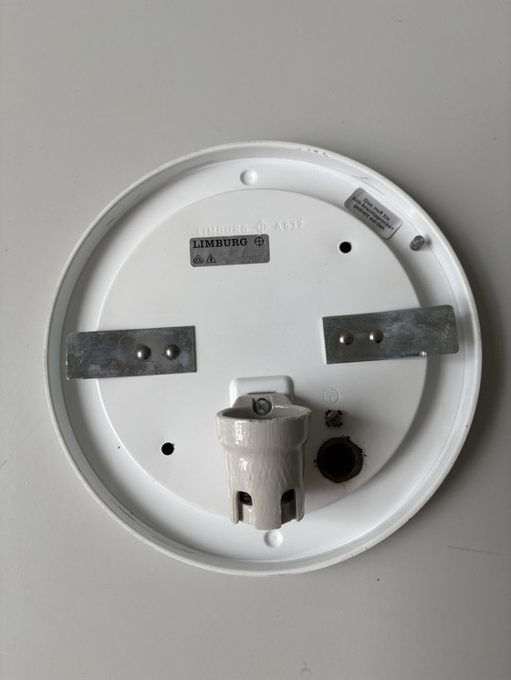 Image 1 of Vintage Glashütte Limburg - plafondlamp - A637