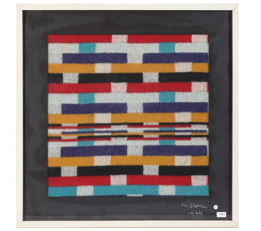 Moderner Gerahmter Wandteppich, Ottavio Missoni Italien 1979