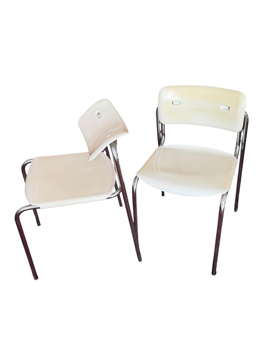 Set aus 2 Vintage-IKEA-Stühlen – entworfen von Niels Gammelgaard (1970er Jahre)