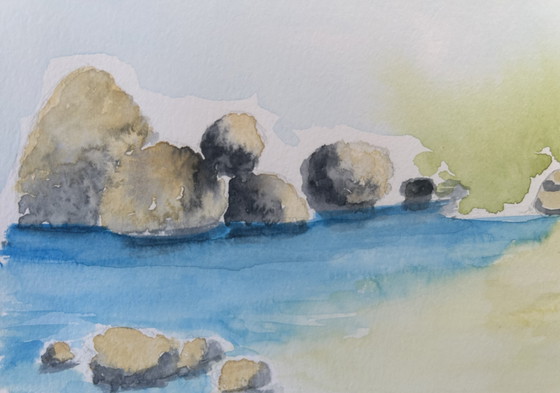 Image 1 of Palombaggia Watercolor