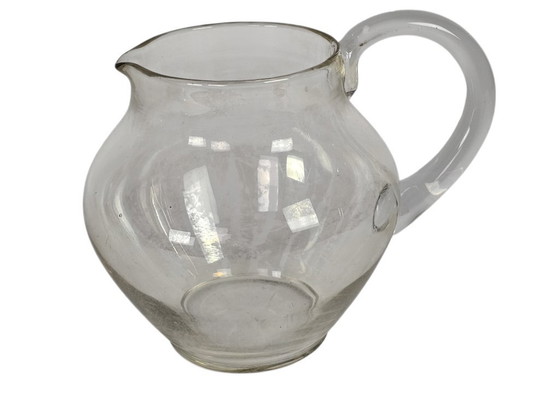 Image 1 of Leerdam Glass Factory - Cornelis de Lorm - brocca per l'acqua - firmata - 1922