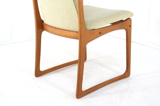Image 1 of Set of 6 Vamdrup dining chairs vintage Danish
