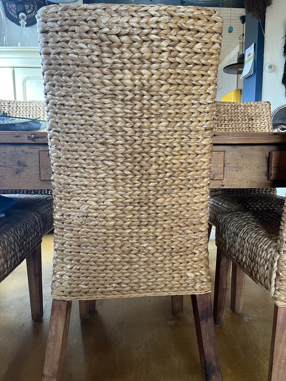 Image 1 of Antieke grenen tafel 2.30 m