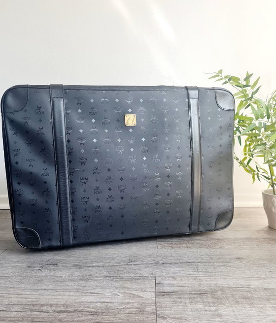 Image 1 of MCM Monogramm Koffer Design Michael Cromer München schwarz