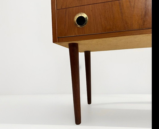 Image 1 of Commode en teck vintage Danish Design des années 1960
