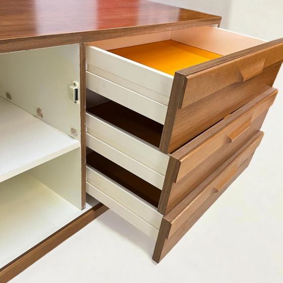 Palette Furniture Works Wernau - Aparador alemán de mediados de siglo, fabricado en 1972. Con albarán en la (photo 11 of 11)