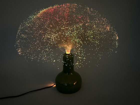 Image 1 of LAMPADA IN FIBRA DI VETRO LAMPADA IN FIBRA DI VETRO anni '70 Colorata