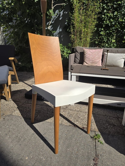 Philippe Starck Miss Trip - Kartell 1 – eetkamerstoelen, Wood, Plastic