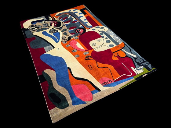 Tapiz MENACE de Le Corbusier, 1938 – Lana de seda anudada a mano sobre algodón – 200x300cm – Alfombras, Wool (photo 4 of 11)