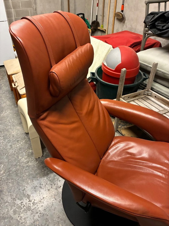 Jori Verstellbarer relaxsessel – Leder, Metall (photo 5 of 5)