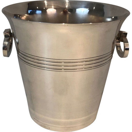 Vintage verzilverde champagne-emmer, 1930