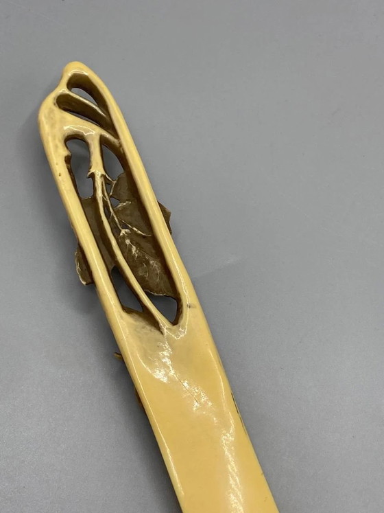Antique Art Nouveau letter opener with floral design – Decorative Objects (photo 4 of 5)
