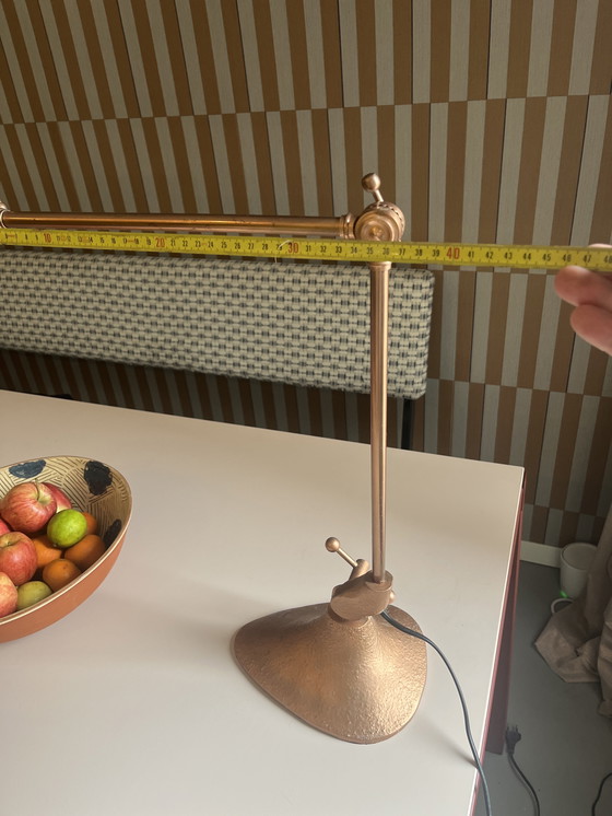 Image 1 of Pols Potten tafellamp bureaulamp koper 