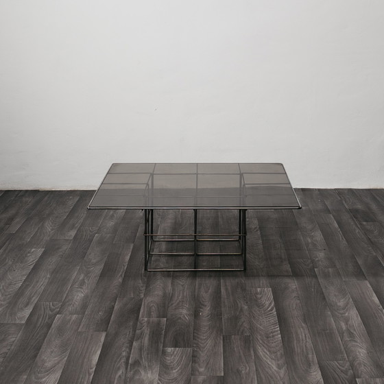 Image 1 of Steel Coffee Table Industrial Design Modernism 1970's
