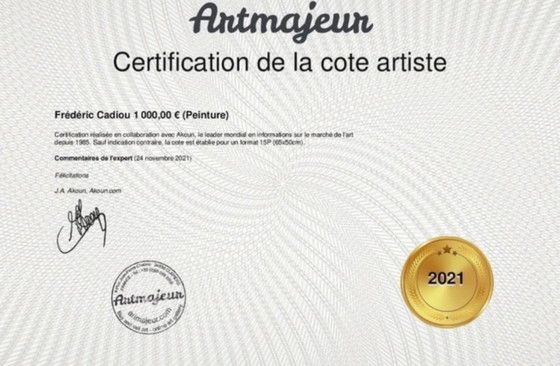 Image 1 of Acrilico su tela montata 20x20cm.