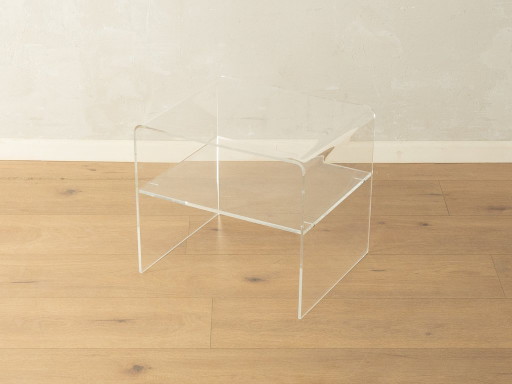 Acryl bijzettafel uit de jaren 60