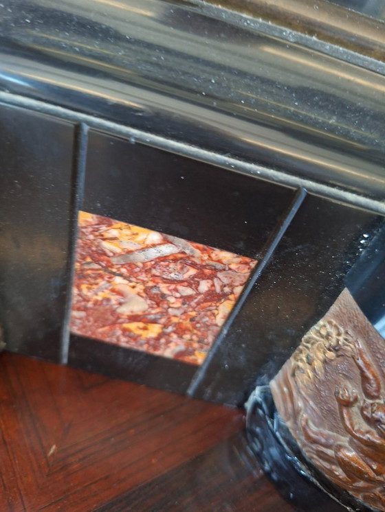 Image 1 of Espléndido tríptico de repisa de chimenea estilo Napoleón III (segunda mitad del siglo XIX)