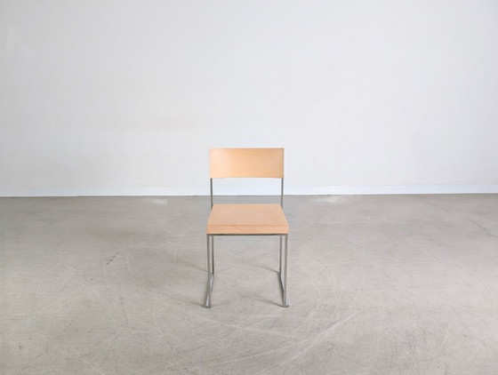 Image 1 of Original Lapalma chair Enzo Berti beech CUBA Italy Design chair