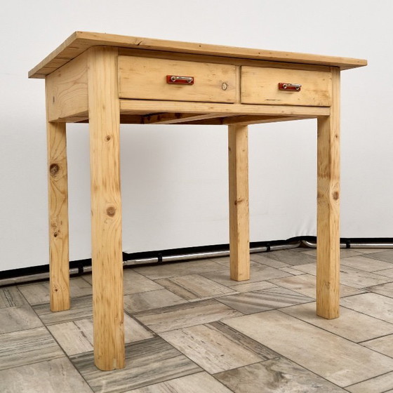 Vintage Wooden Table, 1940s, Czechoslovakia – Dining tables (photo 5 of 14)