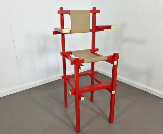 Gerrit Rietveld | Seggiolone | Replica vintage – Sedie da pranzo, Wood (photo 8 of 9)