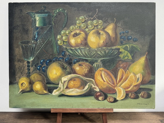 Image 1 of 20th century oil painting on canvas