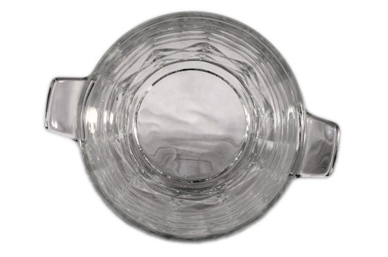 Eisbehälter, Eiswürfelbehälter, hergestellt in Frankreich, 13 x 16 cm – Tischdekoration, Glass (photo 3 of 6)