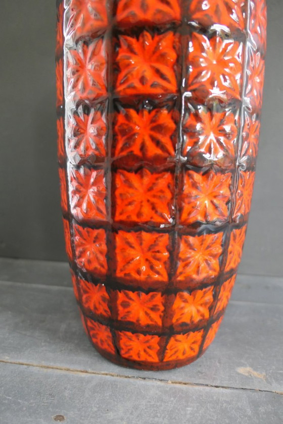 Image 1 of Vintage Scheurich large vase 261-42 Prisma