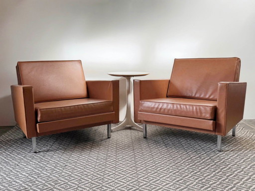 Poltrone Herman Miller George Nelson con cuscini sfoderabili 5681 TOP