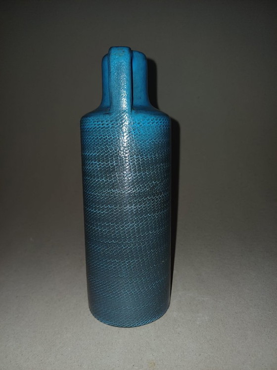 Skandinavische Keramikvase von Ingrid Atterberg, Upsala Ekeby, Serie „Bris“, 20 cm – Vasen, Ceramic (photo 3 of 12)