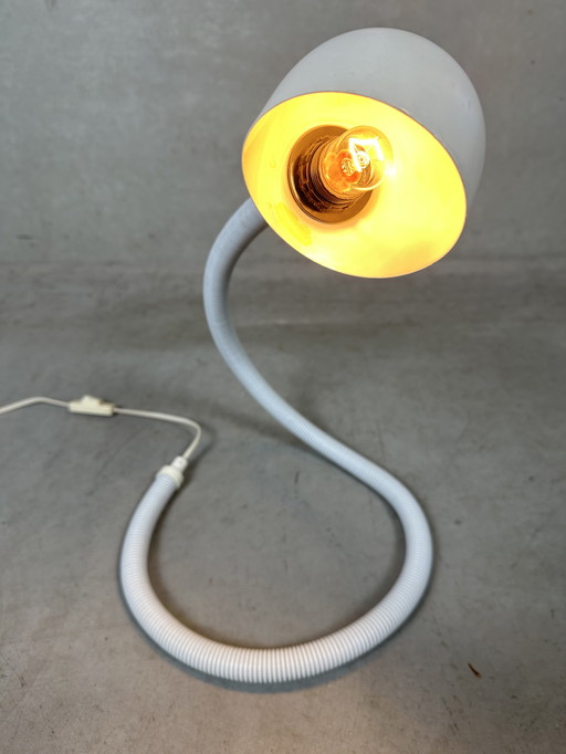 Lampe Vintage 'Snake' - Blanc