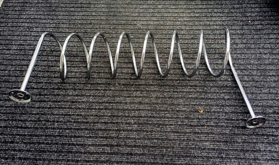 Image 1 of Porte-manteau vintage en spirale des années 1960
