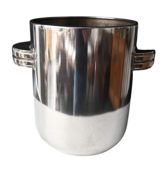 Image 1 of Raffreddatore per vino placcato argento Art Déco di Quist