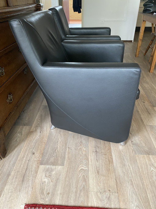 Sillones Leolux – fauteuils, Leather, Metal (photo 2 of 6)