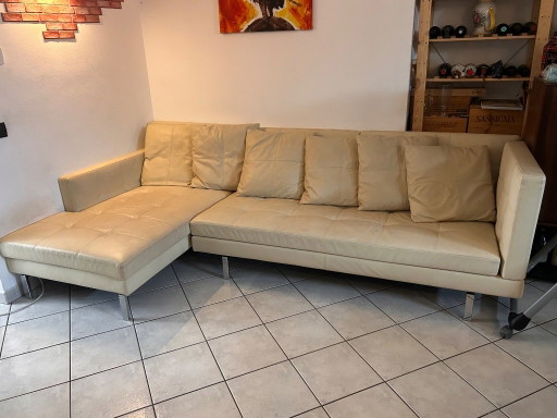 Canapé Pol74 – banken, Leather, Metal