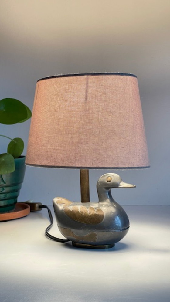 Image 1 of Vintage Duck Lamp