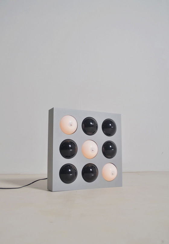 Image 1 of Lampada Fifty Fifty Disegnata da Paul Talman per Interaktives Licht Köln