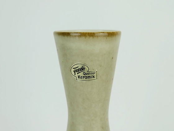 Image 1 of VASO vintage di metà secolo ferdi keramik anni '50 decoro astratto modello 1031/25