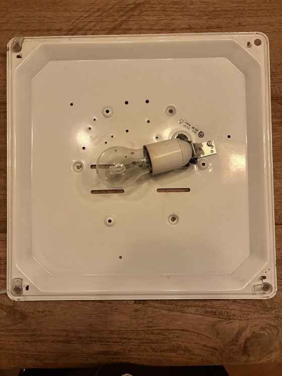 Plafoniera iGuzzini 5091, vetro bianco, Plafoniere, Metallo, Design (foto 4 di 5)