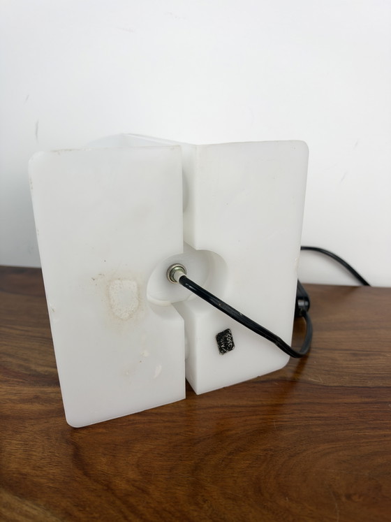 Lampada da tavolo Sirio – Sergio Brazzoli per Harvey Guzzini – Anni '70 – Lampade da tavolo, Metal, Plastic (photo 11 of 12)